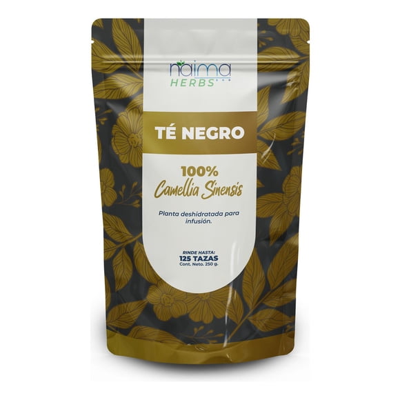 Té Negro Premium 250 G 100% Natural Para Infusión