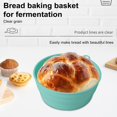 thumbnail image 3 of Pebbuoy Pebbuoy Silicone Bread Fermentation Basket Round Oval Dough Proofing Box Oven Safe Collapsible Sourdough Baking Supplies for Home, 3 of 6