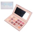 thumbnail image 3 of Placa De Sombra De Ojos De 18 Colores, Suave Y No Irrita La Piel Paleta De Sombra De Ojos Mate Completa De 18 Colores Para El Hogar Para Viajes Para La Oficina Para Fiestas Amonsee Otros, 3 of 8