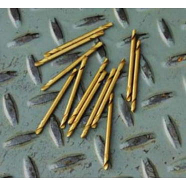 Atd Tools ATD-9204 1/8 Double-ended Titanium Drill Bit Set, 12 Pc.
