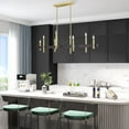 thumbnail image 5 of Livex Lighting - Denmark - 8 Light Chandelier in Mid Century Modern Style - 9.25, 5 of 14