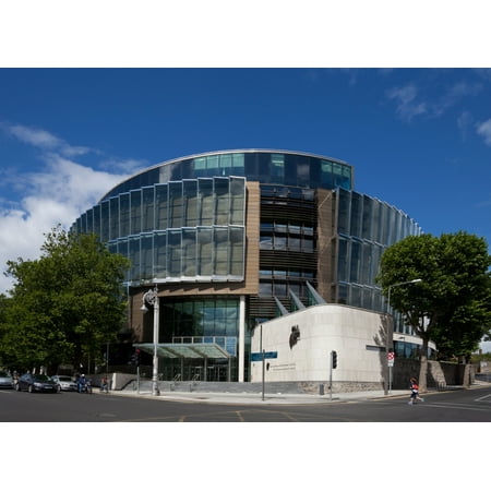 The Criminal Courts of Justice Parkgate Street Dublin City Ireland Poster Print