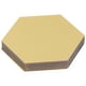 thumbnail image 2 of Etiqueta engomada de la pared del espejo hexagonal, 4 juegos de espejo de la pared decoración del hogar etiqueta de la pared del espejo funcionalidad versátil, 2 of 8