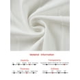 thumbnail image 5 of DARING DIVA Mock Neck Cap Sleeve Belted A-Line Dress XL White, 5 of 6