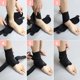 thumbnail image 2 of Tobillera, funda de neopreno transpirable, envoltura ajustable para hombres y mujeres, talla única para pierna derecha/izquierda., 2 of 5