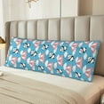 thumbnail image 6 of KLL Ultra Soft Microfiber Body Pillow Cover/Pillowcases 20"x54" with Hidden Zipper Closure-Panda Flying in the Sky, 6 of 8
