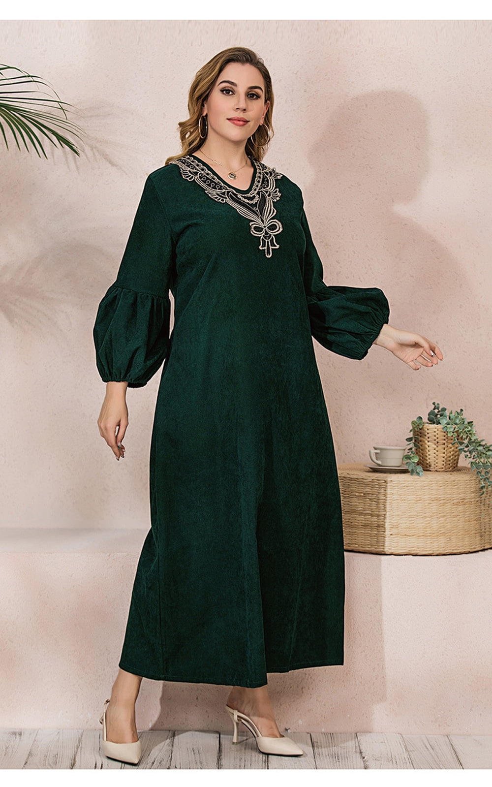Plus Size Women Casual Shirt Dress Summer Long Sleeve Solid Draped Maxi  Dresses Lady Office Chic Slim Fit Flare Shein Dress New
