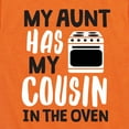 thumbnail image 3 of Instant Message - Cousin In The Oven - Toddler And Youth Short Sleeve Graphic T-Shirt, 3 of 6