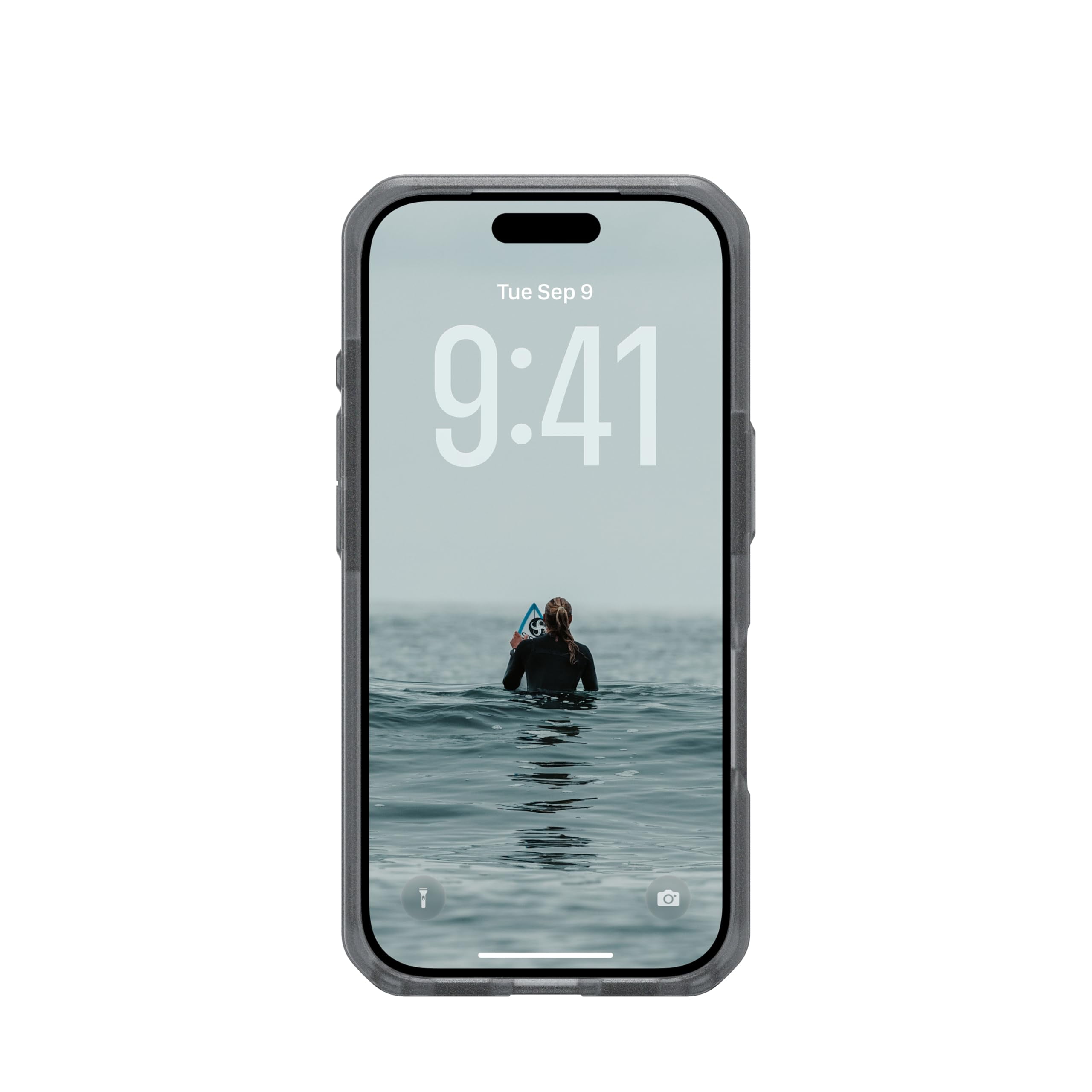 UAG iPhone 17 Pro Case Dot - Compatible with MagSafe Translucent Military Grade Protective Cover, Ash