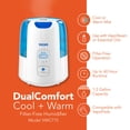 thumbnail image 4 of Humidificador Vicks Dual Comfort con Nebulización Fría y Tibia para Dormitorio, 4 of 8