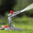 thumbnail image 4 of Irrigation Nozzle, 2 Inch Garden Sprinkler Nozzle, Adjustable Water Spray Gun with 360 Degree Rotation, for Long Distance Projection and Close Range Mist, Tripod Compatible, 4 of 14