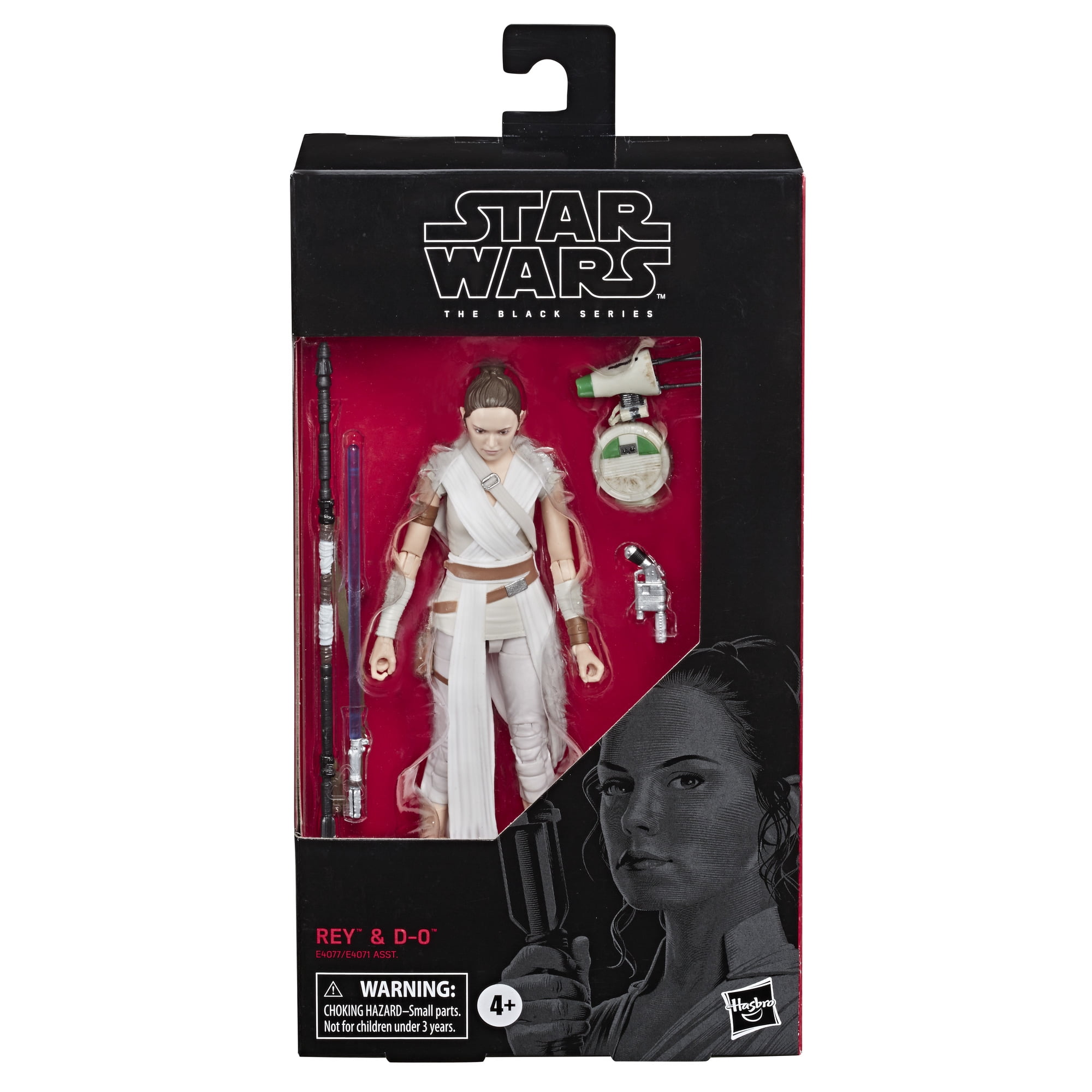 Star Wars the Black Series Rey and D-O Toy Action Figures