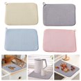 thumbnail image 2 of Draining Pad Space-saving Quick Drying Superfine Fiber Cabinet Absorbent Drying Mats for Restaurant, 2 of 8