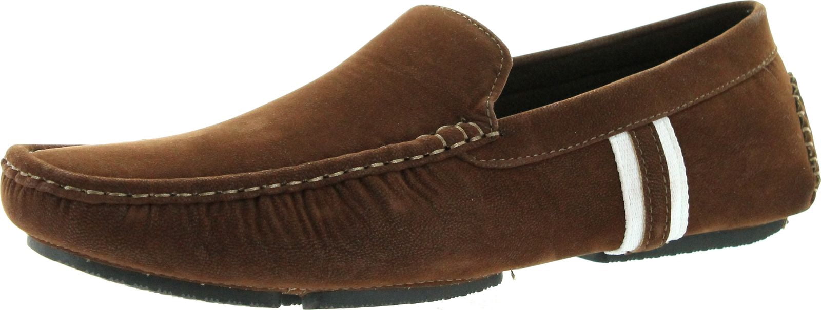 Men\'s Stacy Adams Palladian Moc Toe Slip‎ On Shoes Navy Suede 25549-415 Sz 10 W Men main image 3