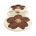 thumbnail image 2 of Cute Flower Bath Mat,Non-Slip Washable Rugs Floor Mat, Bathroom Rugs Non Slip Washable High Absorbent Easy to Clean,Entrance Bedroom Bathroom Indoor Door Carpet For Home(Brown,16*24 in), 2 of 8