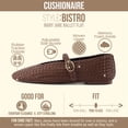 thumbnail image 3 of Cushionaire Bistro Mary Jane Flats for Women - Woven Ballet Flats with Strap and Memory Foam for All-Day Comfort | Womens Casual Shoes, 3 of 21