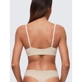 thumbnail image 2 of Sostén CRZ YOGA Softhold Sin Aros con Tirantes Ajustables Color Beige Talla M, 2 of 5