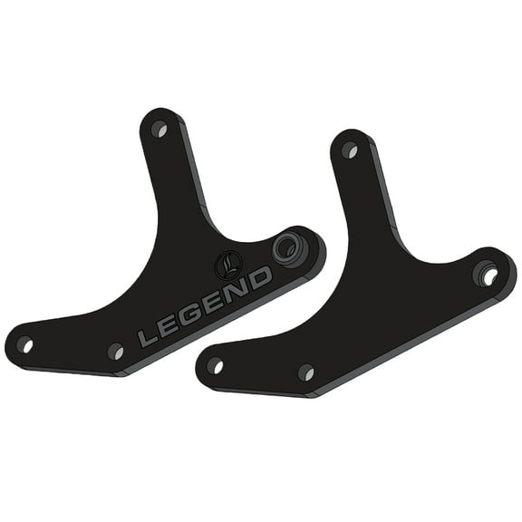 Legends Black 1.25" Rear Lift Kit for Tri-Glides (1313-0120)