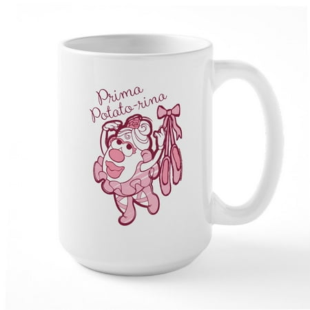 

CafePress - Mrs. Potato Head Prima Po - 15 oz Ceramic Large White Novelty Mug