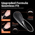 thumbnail image 7 of Modelones Almond Gel Nail Tips, 240PCS Pre-Etched 40 Grit Half Matte Clear Full Cover Soft Gel Nails, 15 Sizes Medium Almond Fake Nail Tips for DIY Extensions Press On Nails for Women, 7 of 7