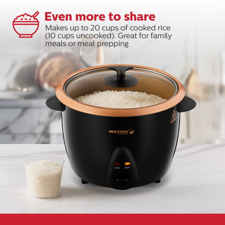 2点セットOLD MOUNTAIN RICE COOKER + OKAMADON Holstein Housewares 10-Cup (Uncooked) 20-Cup (Cooked) Electric