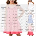 thumbnail image 3 of LEKWK Girls Tiered Casual Dress Sleeveless Spaghetti Strap Swing Sundress Lightweight Flowy Ruffle Dresses Summer Fashion Beach Vacation Boho Clothes 3-14Y, 3 of 8