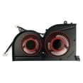 thumbnail image 3 of CPU+ GPU Fan Laptop Cooling Fan DC 5V 4-pin 4-wires for MSI GS63 GS63VR GS73 GS73VR MS-16K2 MS-17B Laptop Part Brushless, 3 of 10