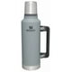 thumbnail image 1 of Botella de boca ancha Stanley Classic con aislamiento al vacío de 2 litros, color plateado, 1 of 4