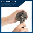 thumbnail image 4 of Supply Giant OQCM1435 3-1/2" Long Black Steel Nipple Pipe Fitting with 1/4", 4 of 8