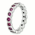 thumbnail image 3 of Rhodolite Garnet Sterling Silver Ring, 3 of 5
