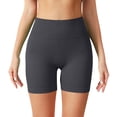 thumbnail image 5 of Mifsaly High Waist Ribbed Biker Shorts Women Seamless Stretchy Workout Yoga Shorts Quick-Dry Everyday Athletic Gym Outfits 2026 M, 5 of 8