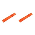thumbnail image 3 of Cateissary Cake Pan Strip Cloth DIY Cake Tray Strip Anti-deformación resistente al calor para hornear hoja cinturón, naranja Naranja 2piezas, 3 of 6