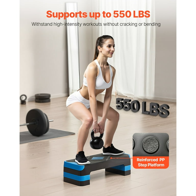 KFFKFF Aerobic Step Platform, 28-Inch Adjustable Height photo 2