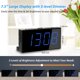 thumbnail image 4 of Reloj despertador Roxicosly Super Loud con agitador de cama y cargador USB, 4 of 8
