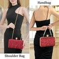 thumbnail image 6 of Kwuty Clutch Purses for Women Evening Bag Sequins Beaded Party Handbag Wedding Purse, 6 of 9