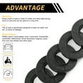 thumbnail image 4 of Unique Bargains Universal Oil Seal TC Double Lip W Steel Spring Seal Ring Rotary Shaft Seal 25x52x7mm High Pressure NBR Rubber Black 5pcs, 4 of 7