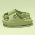 thumbnail image 5 of Modstep Bubble Shower Shoes for Women with Drain Holes Non Slip Quick Drying Slides Cloud Comfortable Massage Shower Sandals 6 Green, 5 of 7