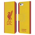 thumbnail image 1 of Head Case Designs Officially Licensed Liverpool Football Club 2021/22 Third Leather Book Wallet Case Cover Compatible with Apple iPhone 5 / 5s / iPhone SE 2016, 1 of 6