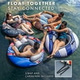 thumbnail image 5 of GoSports WOVN River Tube with Premium Canvas Cover - Heavy Duty Float for Rivers, Lakes, & Pools - Lido, 5 of 6