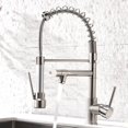 thumbnail image 1 of Grifo para fregadero de cocina AIMADI Contemporary con rociador desplegable, 1 of 6