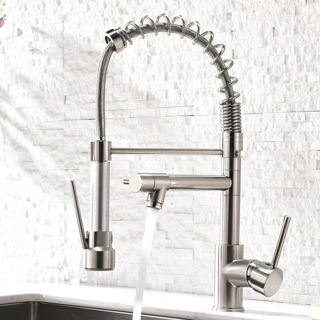 Grifo para fregadero de cocina AIMADI Contemporary con rociador desplegable