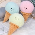 thumbnail image 5 of Simulation Ice Cream Plush Toy Kawaii Plushie Dessert Food Stuffed Soft Kids Toys Pillow Chair Cushion Room Decor Kids Gifts, 5 of 5