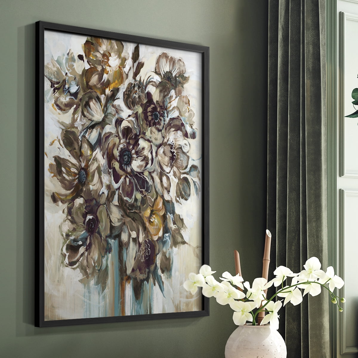 Wild At Heart VI Framed Print in Black Solid Wood 16 x 20 Framed Print