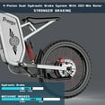 thumbnail image 4 of Freego X2 Pro 50MPH Electric Dirt Bike for Adults,Electric Motorcycle 6000W(Peak) Motor 60V30AH Battery,Off Road Electric Bicycle,19x2 Tire Full Suspension Hydraulic Brake Half Throttle, 4 of 7
