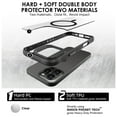 thumbnail image 2 of Uolo Soul+ iPhone 16 Pro Max Étui Rigide de Protection de Qualité Militaire [MagSafe], Testée pour Chutes de 4 Pieds, Noire, 2 of 5
