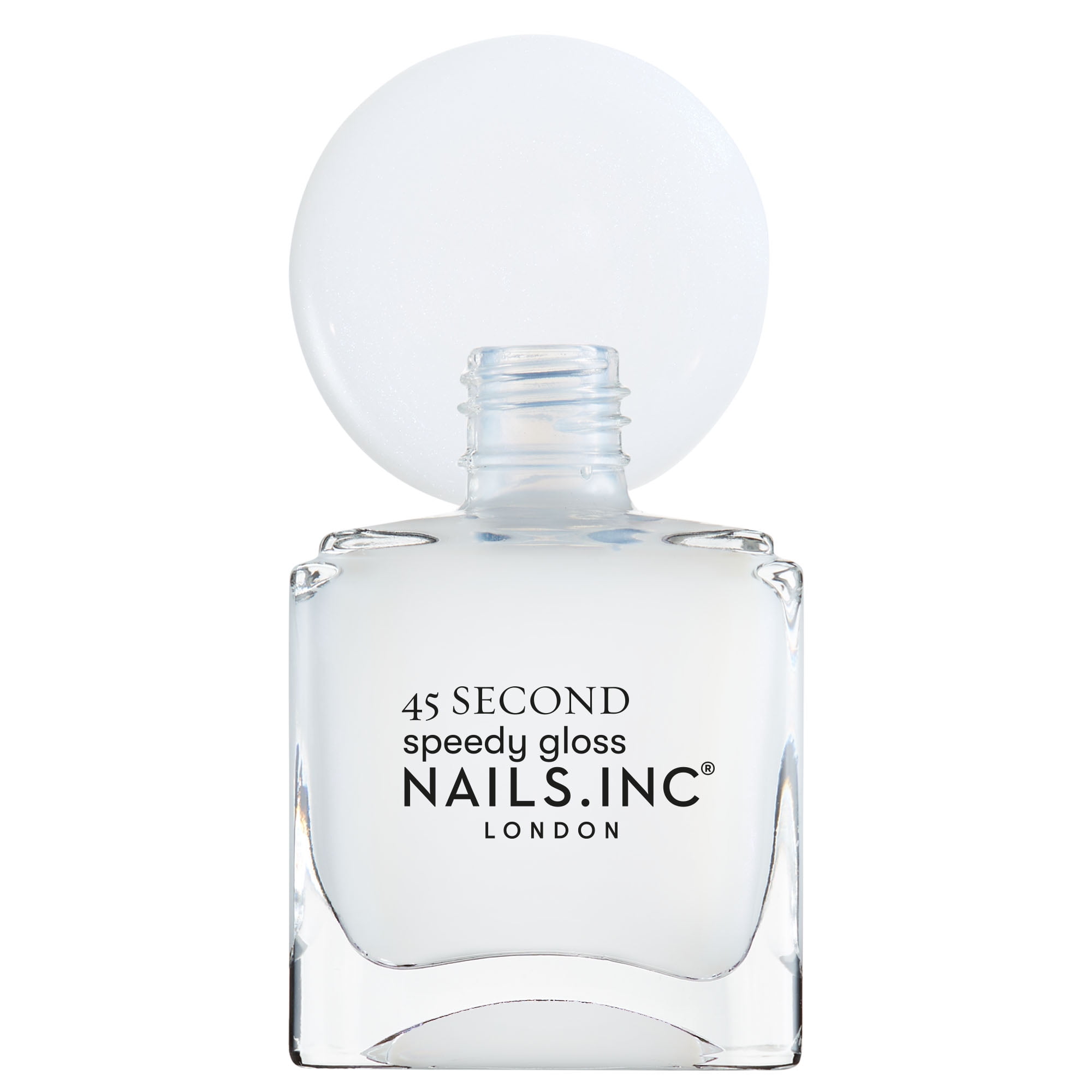 Nails.INC Quick Drying Nail Polish, Willa, Pure White, 0.47 fl oz