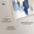 thumbnail image 4 of Soothing Depths Shadowbox Print Blue And Sage Wall Decor Set by Art Remedy, Blonde Frame, 16 x 16, 4 of 6