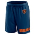 thumbnail image 2 of Men's Fanatics Branded Navy Chicago Bears Clincher Shorts, 2 of 3