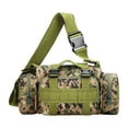 thumbnail image 1 of Fiudx Bolso Bandolera de Camuflaje, Multibolsillos de Gran Capacidad, Correas de Hombro Ajustables, para Deportes Al Aire Libre y Pesca, Lona Resistente, Unisex, Tamaño 34 X 14 X 18 Cm., 1 of 1
