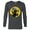 Charcoal Heather, variant on Marvel Ant-Man and the Wasp: Quantumania Hope Helmet Side - Long Sleeve T-Shirt for Men - Customized-Athletic Heather